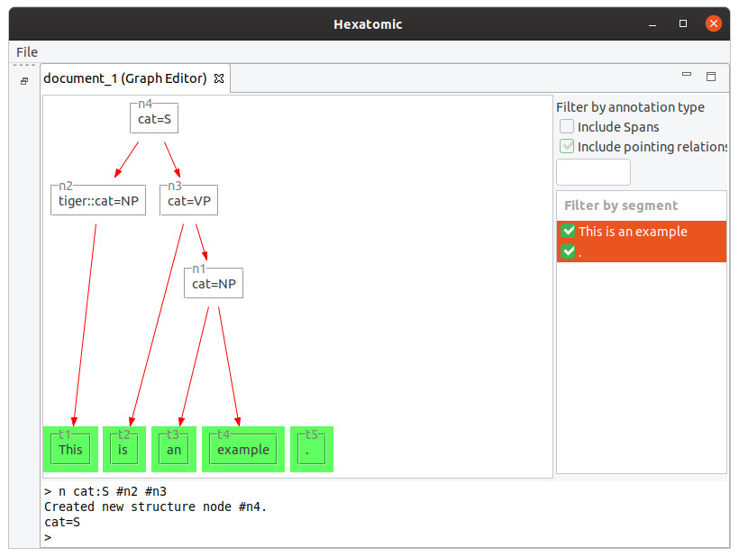 Complete syntax annotation